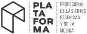 Logo de la Plataforma profesional de las artes escénicas y la música